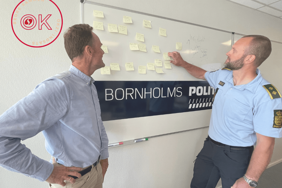 Bornholms politi med logo